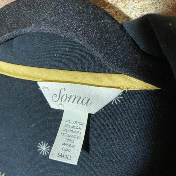 Soma Embraceable Star Bright Pajamas S - Picture 4 of 10